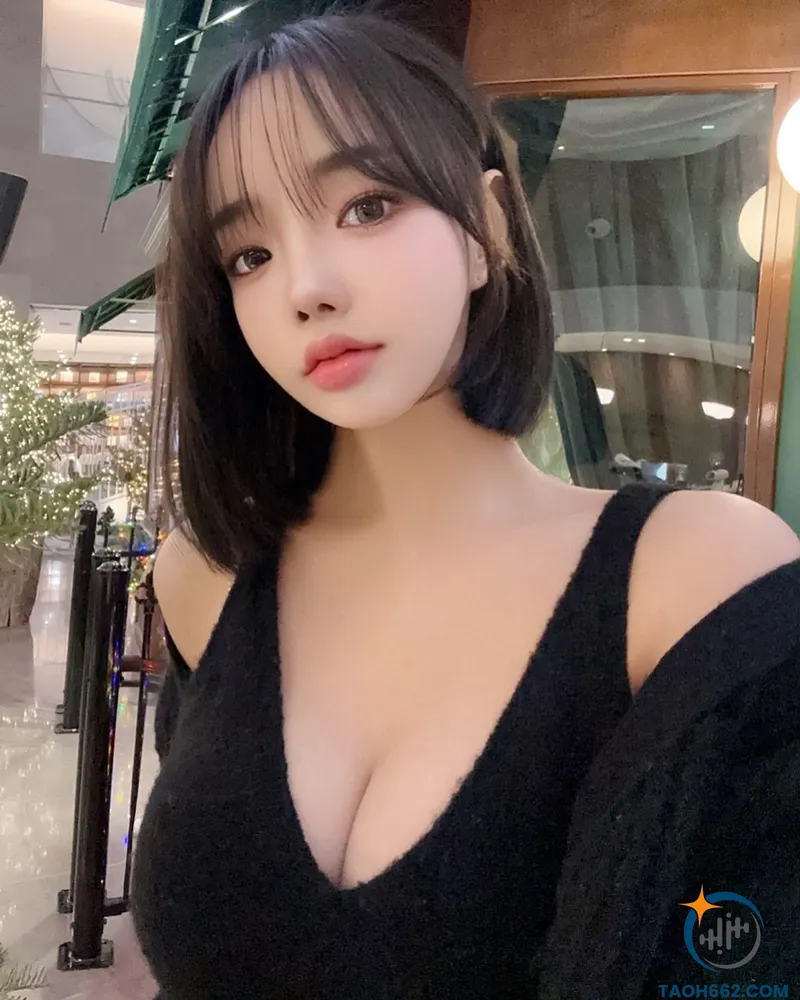 Ảnh hot girl Hàn Quốc tóc ngắn cực xinh đẹp