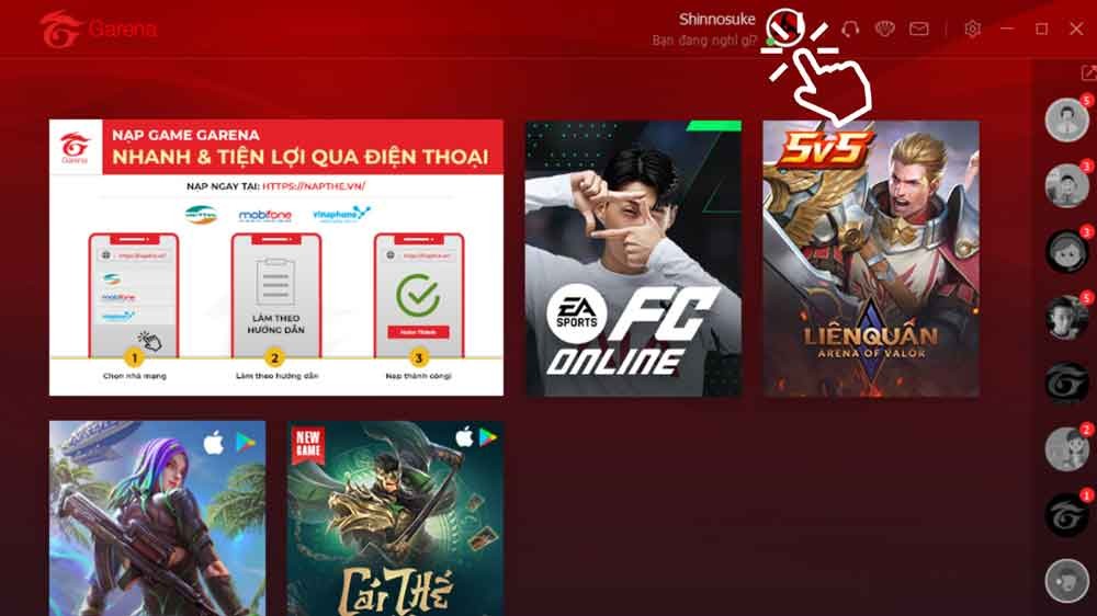 Cách đổi avatar Liên Quân bằng ảnh của mình trên Garena