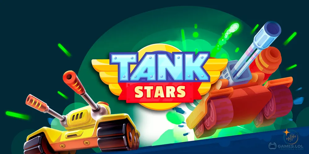 Gamevui 2 người Mobile miễn phí: Tank Stars