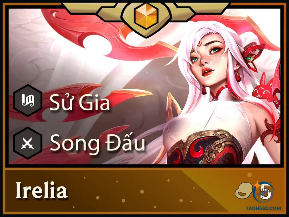 Tướng song đấu 5 vàng Irelia