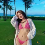 Ảnh Tiktoker Ngọc Kem bikini 3