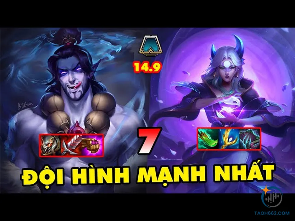 Top 7 đội hình mạnh nhất ĐTCL mùa 11 phiên bản 14.9