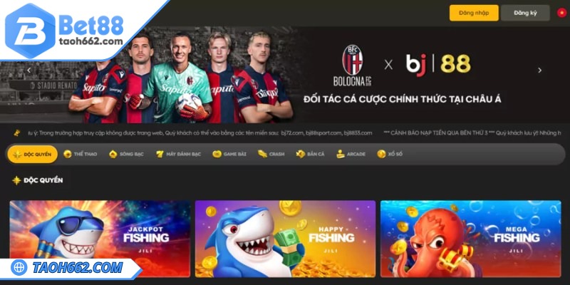 Khám phá kho game xanh chín tại BJ88