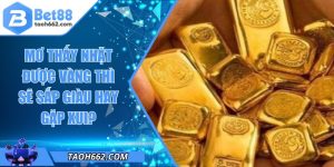 Mơ Thấy Nhặt Được Vàng Thì Sẽ Sắp Giàu Hay Gặp Xui?